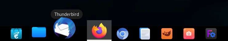 fedora 35 gnome 41 dash to dock extension